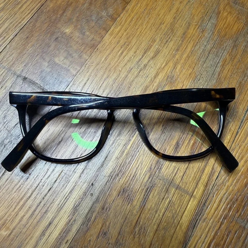 Warby Parker Jennings 200 Brown Tortoise Eyeglasses Frames 53-19 145 Designer